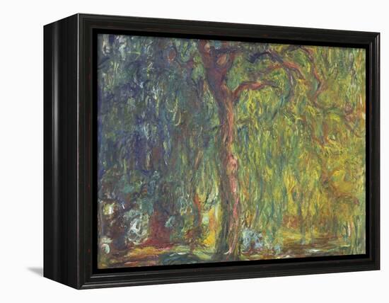 Weeping Willow-Claude Monet-Framed Premier Image Canvas