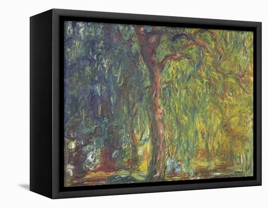 Weeping Willow-Claude Monet-Framed Premier Image Canvas