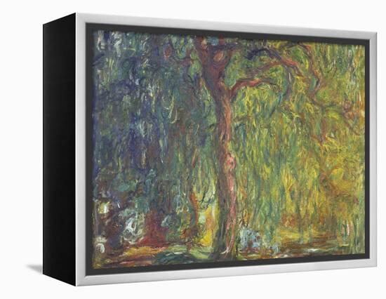 Weeping Willow-Claude Monet-Framed Premier Image Canvas
