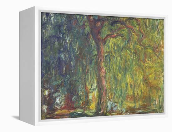 Weeping Willow-Claude Monet-Framed Premier Image Canvas