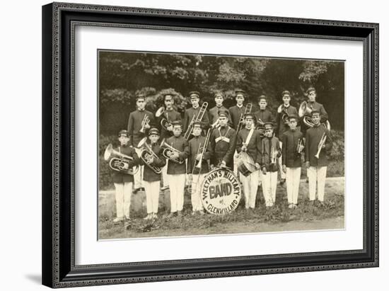 Weetman's Military Band-null-Framed Art Print