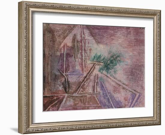 Wege Im Sand Ii-Paul Klee-Framed Giclee Print