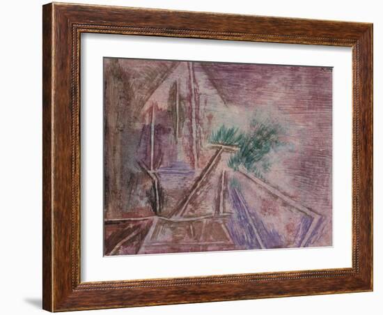 Wege Im Sand Ii-Paul Klee-Framed Giclee Print