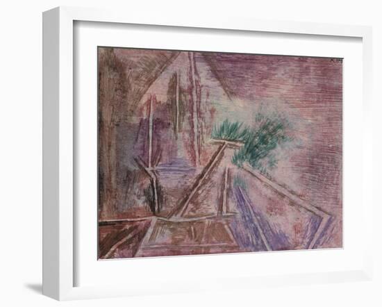 Wege Im Sand Ii-Paul Klee-Framed Giclee Print