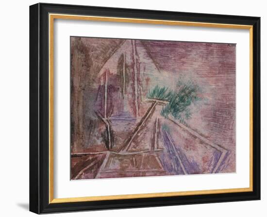 Wege Im Sand Ii-Paul Klee-Framed Giclee Print