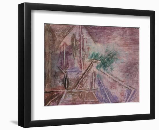 Wege Im Sand Ii-Paul Klee-Framed Giclee Print