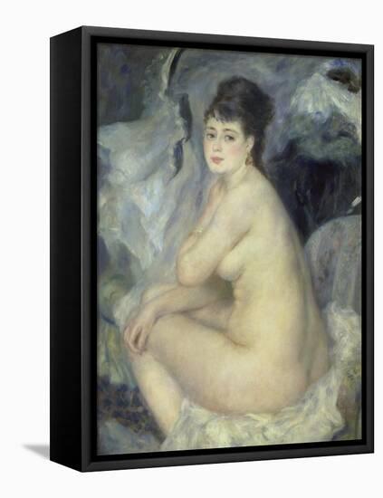 Weiblicher Akt (Anna), 1876-Pierre-Auguste Renoir-Framed Premier Image Canvas