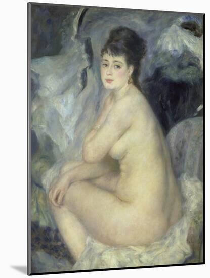 Weiblicher Akt (Anna), 1876-Pierre-Auguste Renoir-Mounted Giclee Print