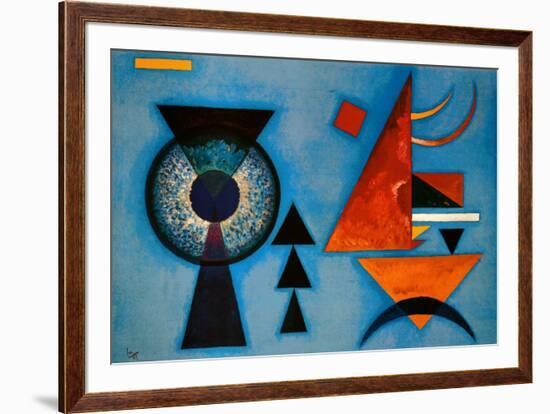 Weiches Hart-Wassily Kandinsky-Framed Art Print