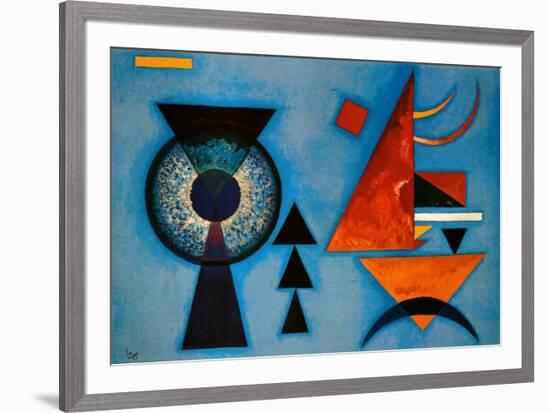 Weiches Hart-Wassily Kandinsky-Framed Art Print