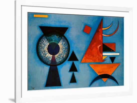 Weiches Hart-Wassily Kandinsky-Framed Art Print