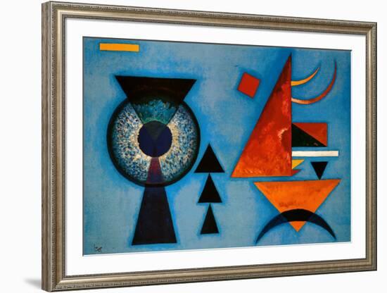 Weiches Hart-Wassily Kandinsky-Framed Art Print