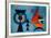 Weiches Hart-Wassily Kandinsky-Framed Art Print