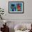 Weiches Hart-Wassily Kandinsky-Framed Art Print displayed on a wall