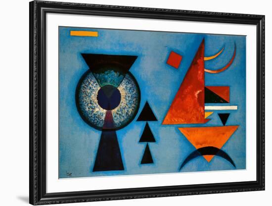 Weiches Hart-Wassily Kandinsky-Framed Art Print