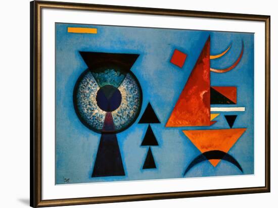 Weiches Hart-Wassily Kandinsky-Framed Art Print