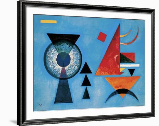 Weiches Hart-Wassily Kandinsky-Framed Art Print