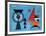 Weiches Hart-Wassily Kandinsky-Framed Art Print