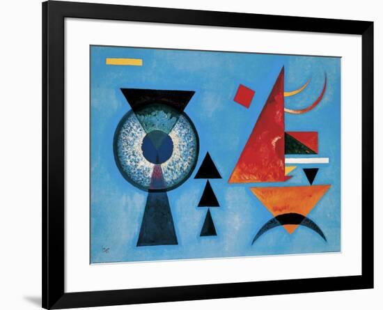 Weiches Hart-Wassily Kandinsky-Framed Art Print