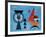 Weiches Hart-Wassily Kandinsky-Framed Art Print