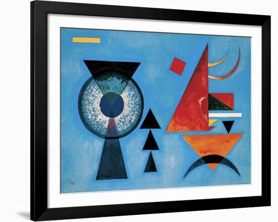 Weiches Hart-Wassily Kandinsky-Framed Art Print