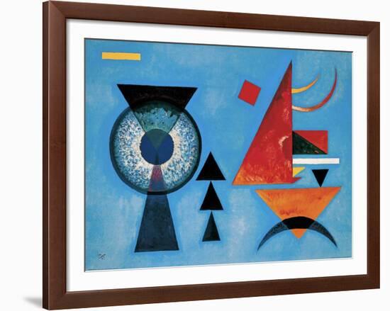 Weiches Hart-Wassily Kandinsky-Framed Art Print