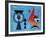 Weiches Hart-Wassily Kandinsky-Framed Art Print