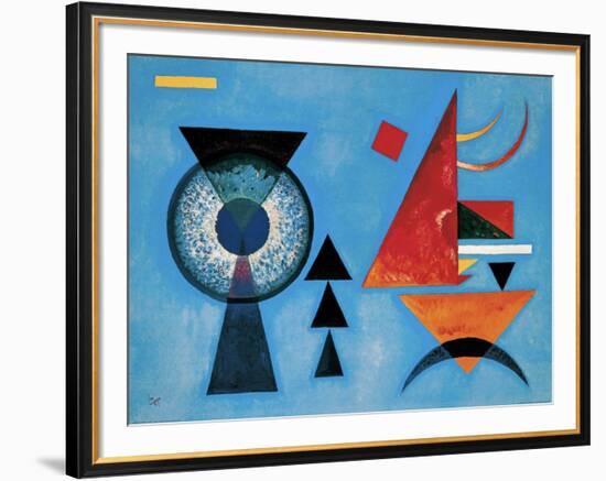 Weiches Hart-Wassily Kandinsky-Framed Art Print