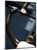 Weight Training with Spotter-null-Mounted Photographic Print