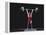 Weightlifter in Action-null-Framed Premier Image Canvas