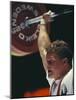 Weightlifter in Action-null-Mounted Photographic Print