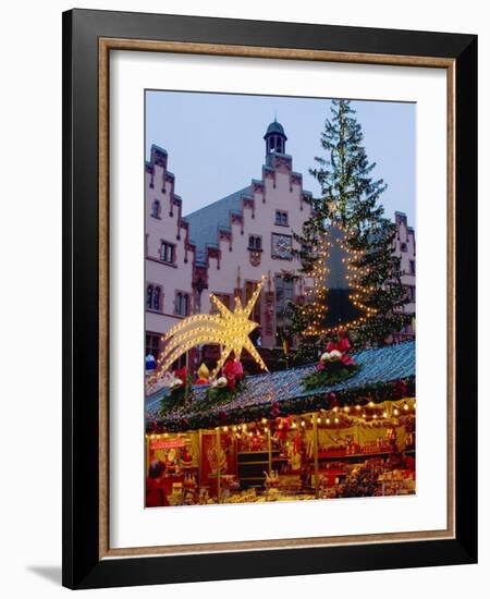 Weihnachtsmarkt (Christmas Market), Frankfurt, Hesse, Germany, Europe-Ethel Davies-Framed Photographic Print