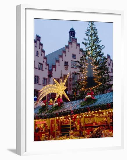 Weihnachtsmarkt (Christmas Market), Frankfurt, Hesse, Germany, Europe-Ethel Davies-Framed Photographic Print