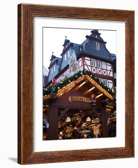 Weihnachtsmarkt (Christmas Market), Frankfurt, Hesse, Germany, Europe-Ethel Davies-Framed Photographic Print