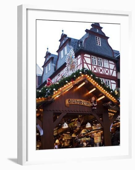 Weihnachtsmarkt (Christmas Market), Frankfurt, Hesse, Germany, Europe-Ethel Davies-Framed Photographic Print