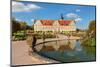 Weikersheim Renaissance Castle with baroque garden in Taubertal Valley, Weikersheim, Romantic Road-Markus Lange-Mounted Photographic Print