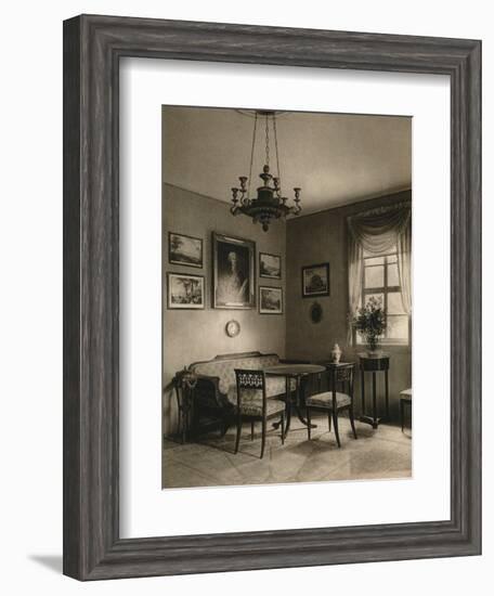 'Weimar. Interior of Tiefurt Castle', 1931-Kurt Hielscher-Framed Photographic Print