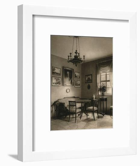 'Weimar. Interior of Tiefurt Castle', 1931-Kurt Hielscher-Framed Photographic Print