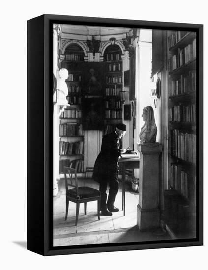 Weimar, Library, Rococo Room, Ca.1904-null-Framed Premier Image Canvas