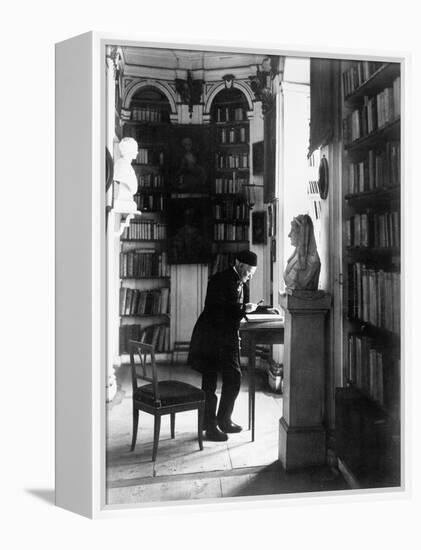 Weimar, Library, Rococo Room, Ca.1904-null-Framed Premier Image Canvas