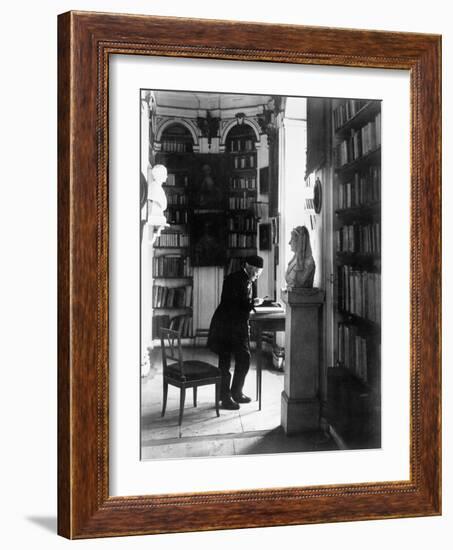Weimar, Library, Rococo Room, Ca.1904-null-Framed Photographic Print