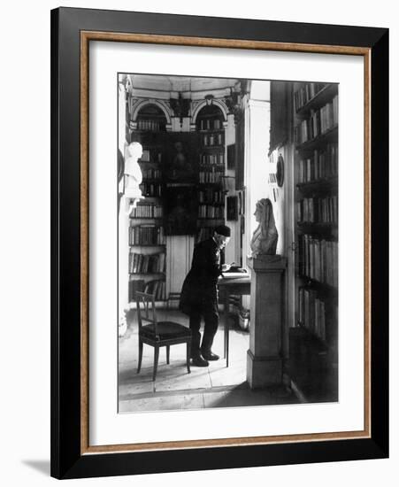 Weimar, Library, Rococo Room, Ca.1904-null-Framed Photographic Print