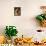 Weimaraner Puppy Inside Pumpkin-Guy Cali-Framed Premier Image Canvas displayed on a wall
