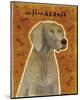 Weimaraner-John Golden-Mounted Giclee Print