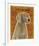 Weimaraner-John W^ Golden-Framed Art Print