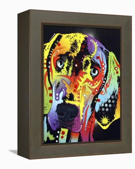 Weimaraner-Dean Russo-Framed Premier Image Canvas