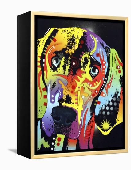 Weimaraner-Dean Russo-Framed Premier Image Canvas