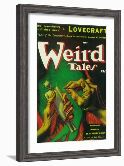 Weird Tales-null-Framed Art Print