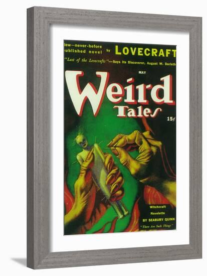 Weird Tales-null-Framed Art Print