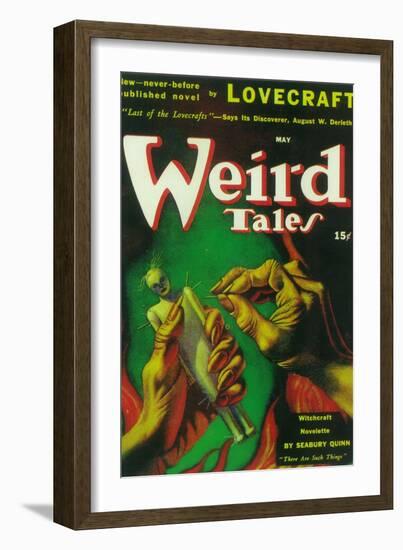 Weird Tales-null-Framed Art Print